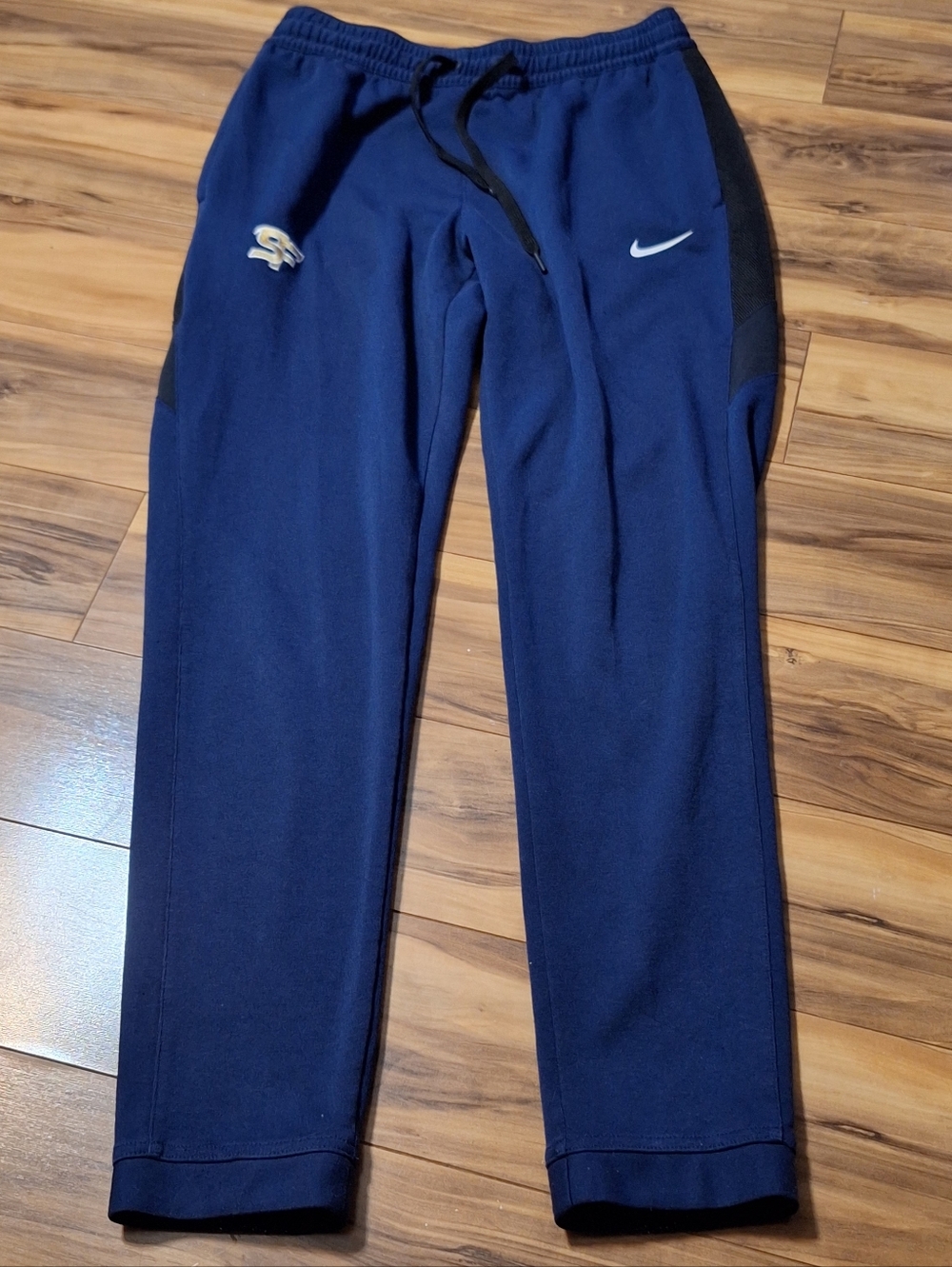 Nike Mens L Sweatpants Joggers Drawstring Showtime Dri Fit Basketball Gym Active